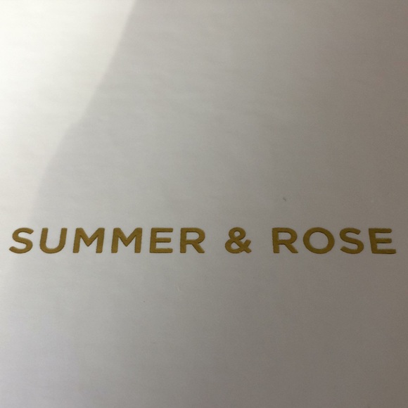 NIB Summer & Rose necklace dainty double bar - Picture 3 of 3